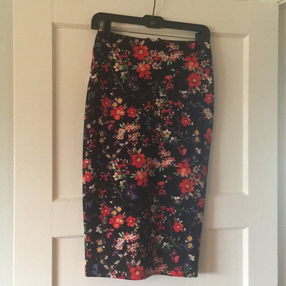 Floral skirt